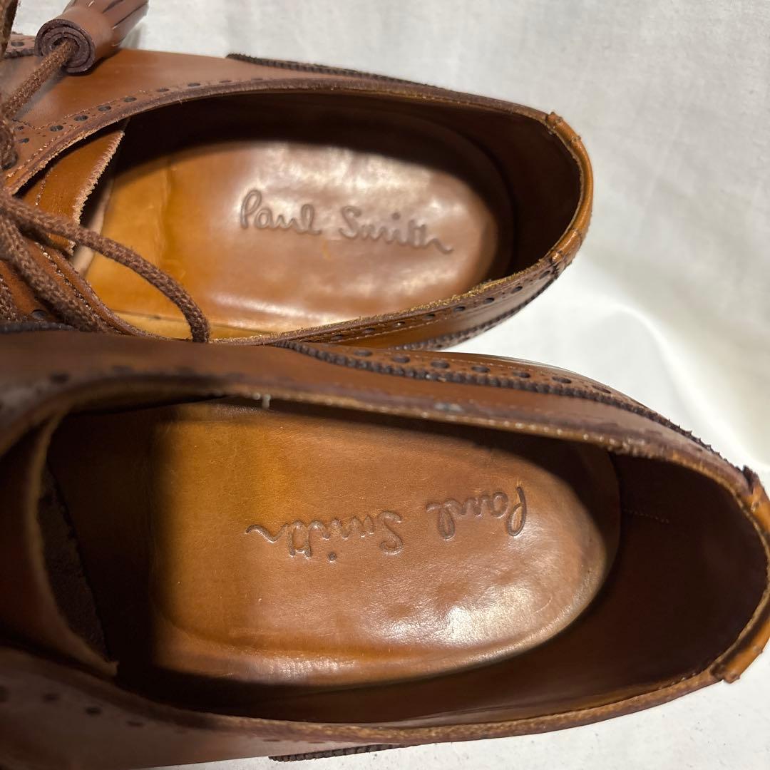 Paul Smith 英国製　ウイングチップ サイズ約26cm美品