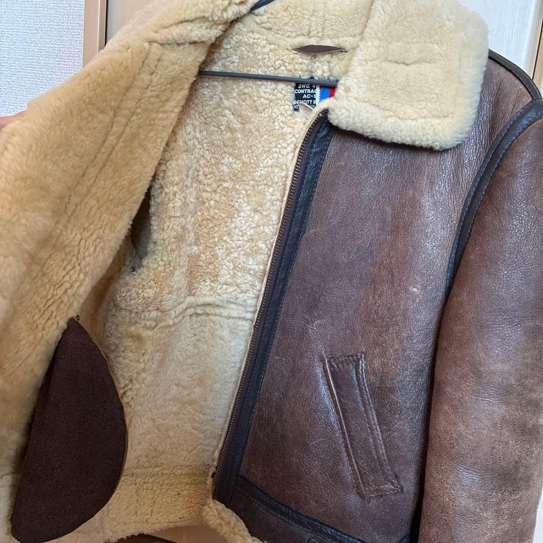 Schott TYPE B-3 フライトジャケットUSA製