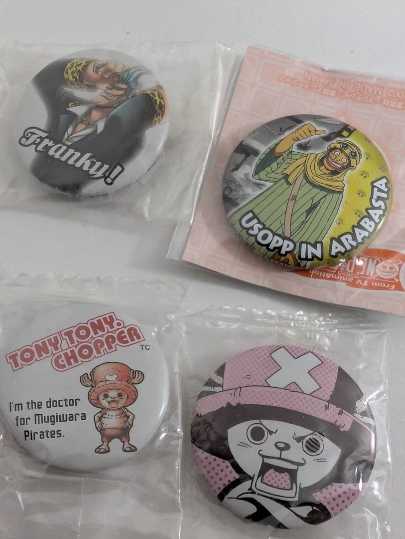 激レア 未開封 ワンピース 初期 缶バッジ まとめ売り - メルカリ