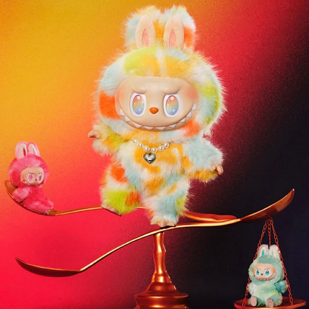 100%正規品 Labubu zimomo ぬいぐるみ　ラブブ