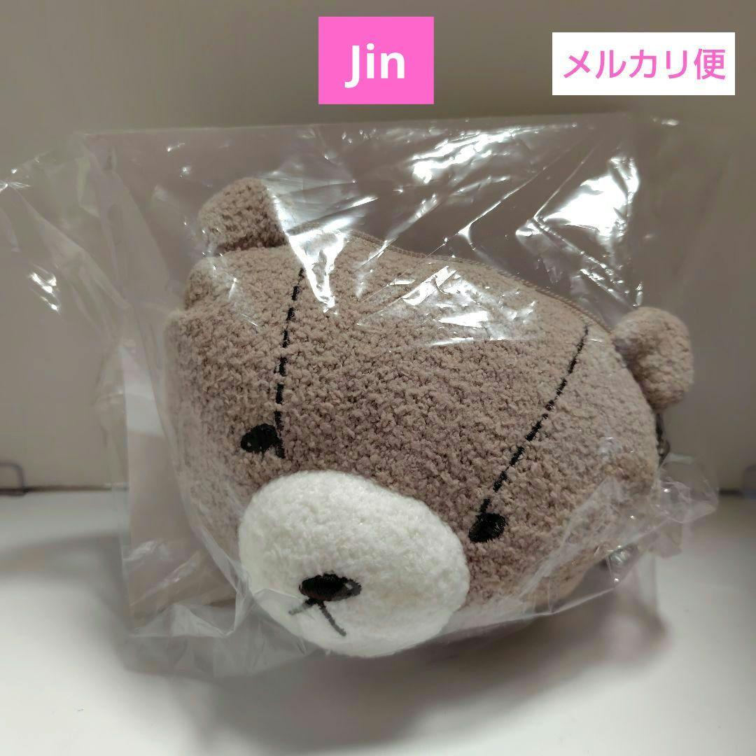 ☆BTS JIN's BEAR POUCH CHARM ジェラピケポーチチャーム - メルカリ