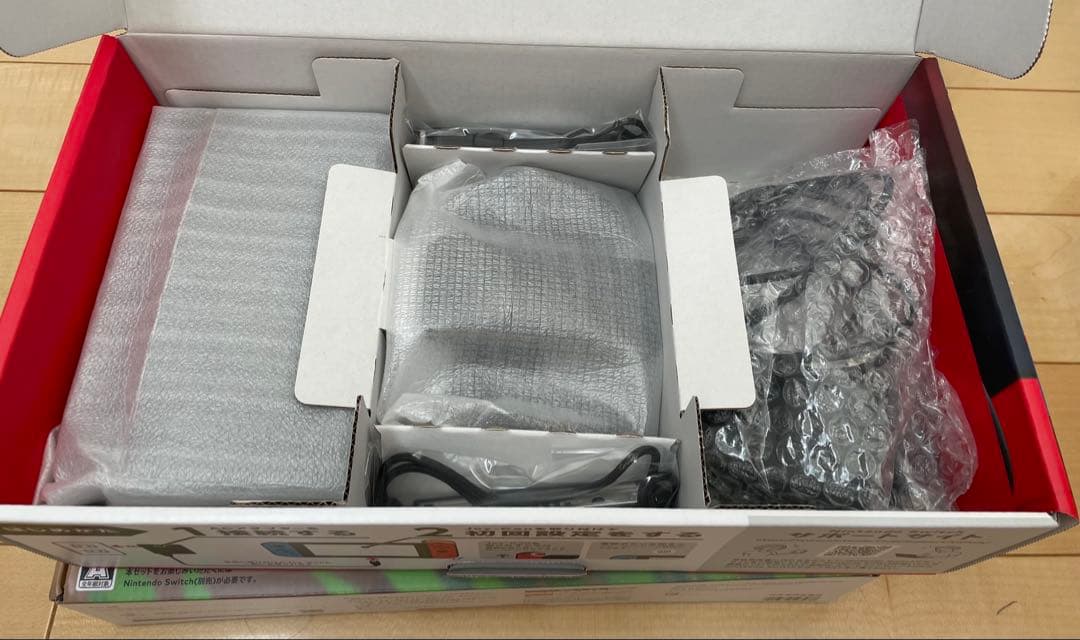 【美品・完品】Nintendo Switch 本体 (ネオンブルー/レッド)