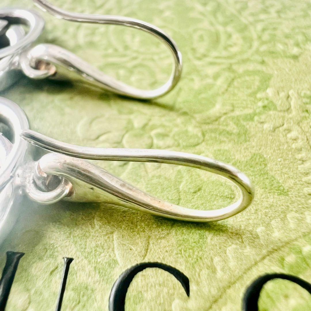 ✨極美品✨GUCCI グッチ ピアス インターロッキング Gロゴ フック