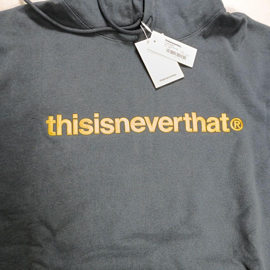 thisisneverthat® パーカー サイズ L 人気色ネイビー