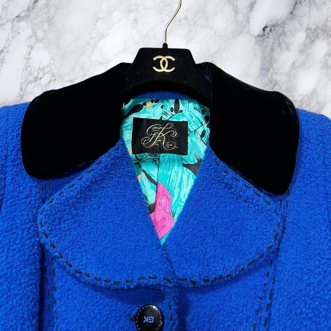 伊太利屋 イタリヤ チェスターコート アルパカ ウール レオパード