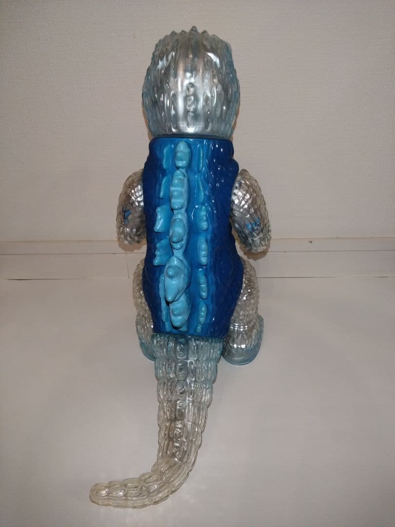 □新品格安□シークレットベース ゴジラ ソフビ X-RAY ブルー クリア