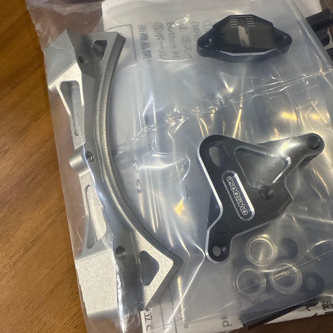 オーバードーズ overdose湾曲スライドラックステアリングセットブラック新品