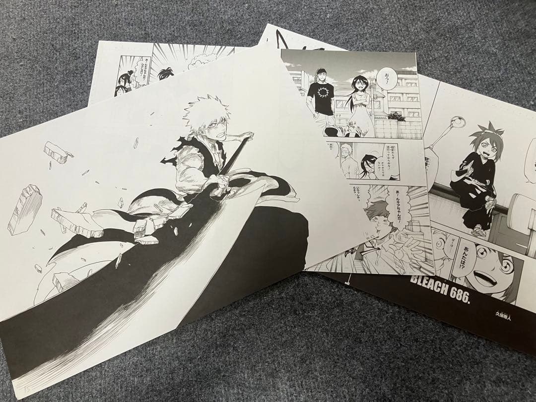 美品】BLEACH 複製原画 最終話 - メルカリ