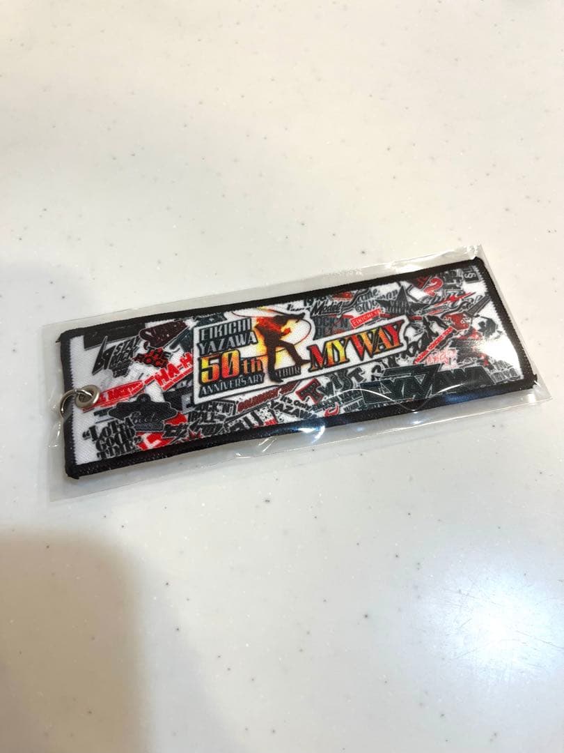 矢沢永吉歴代タオルデザインキーホルダーYAZAWACLUBW会員限定新規入会