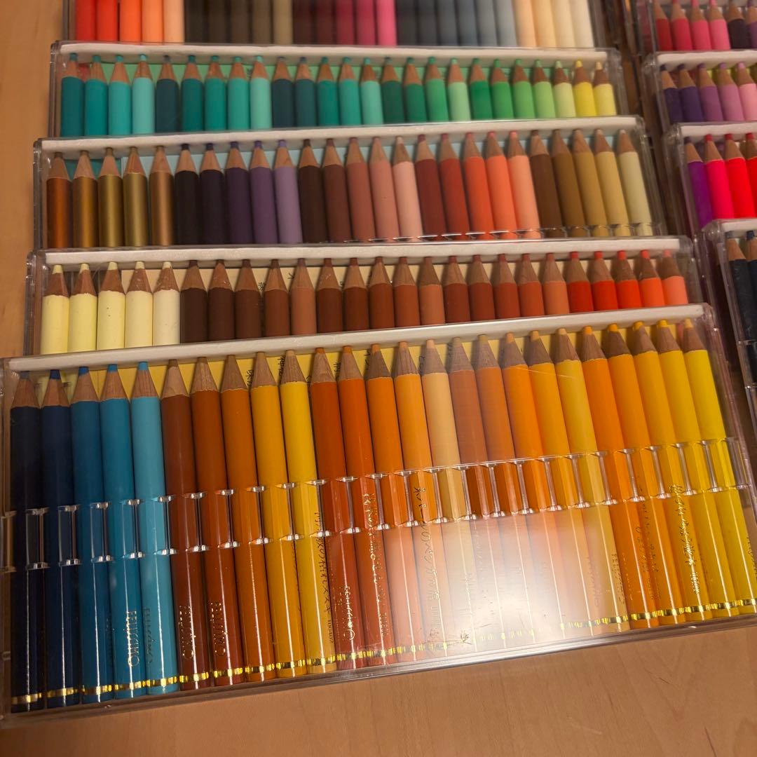 フェリシモ　ミニ色鉛筆　525本　限定カラー付き