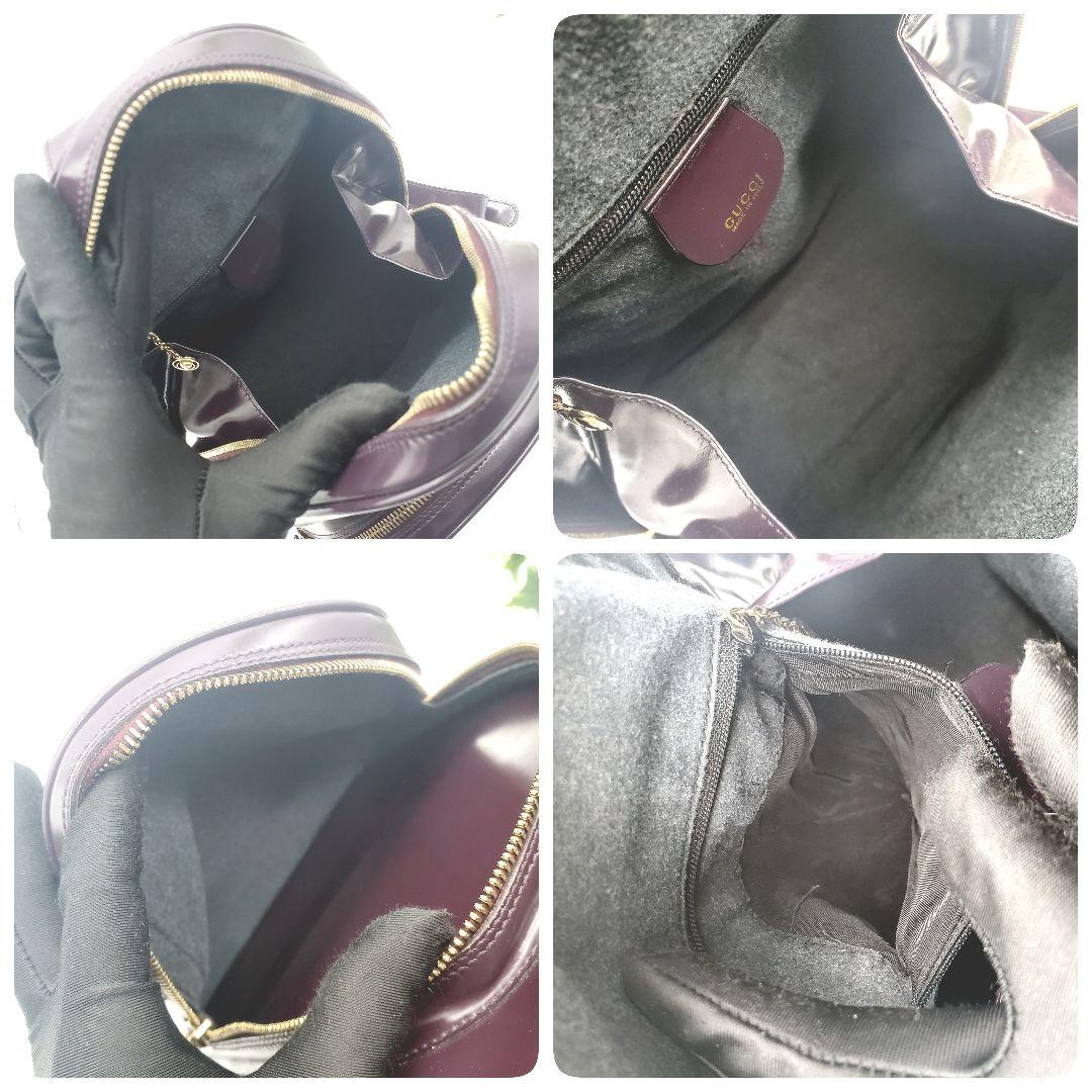 希少色✨GUCCI グッチ ショルダーバッグ ボディバッグ パープル系 バンブー