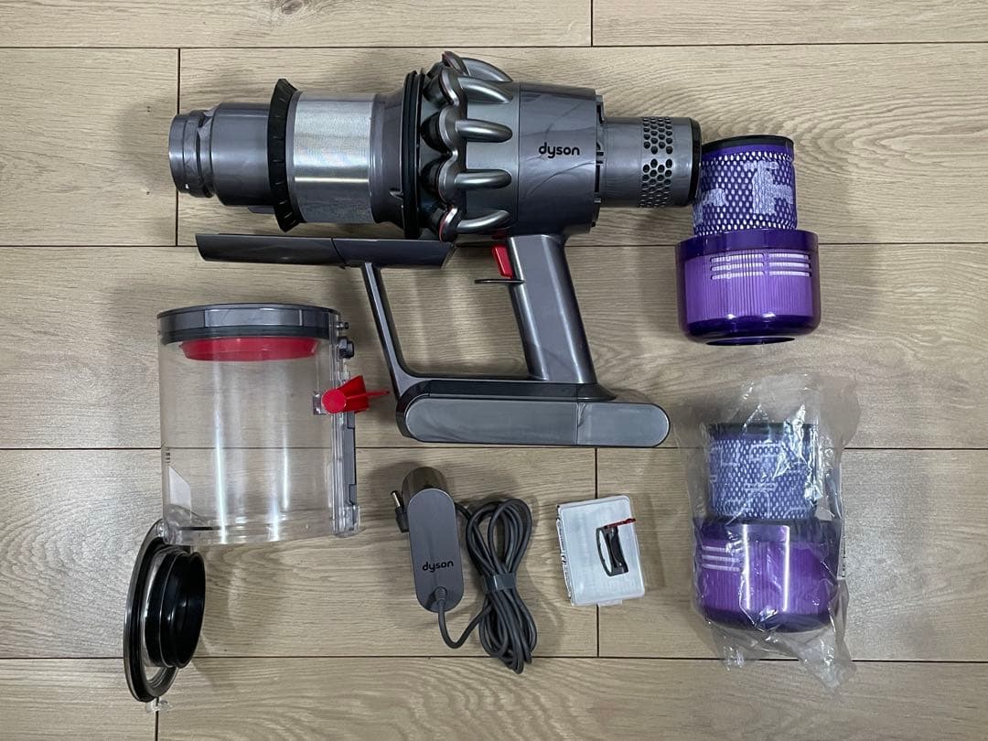 ダイソン⑯SV14V11fluffy 純正スタンド 2ヘッドから選択 備品パイプ