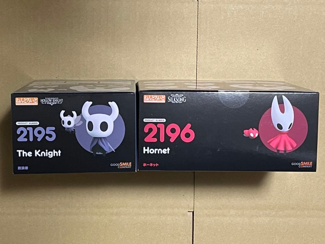 新品 ねんどろいど ホロウナイト シルクソング ホーネット 放浪者 2種
