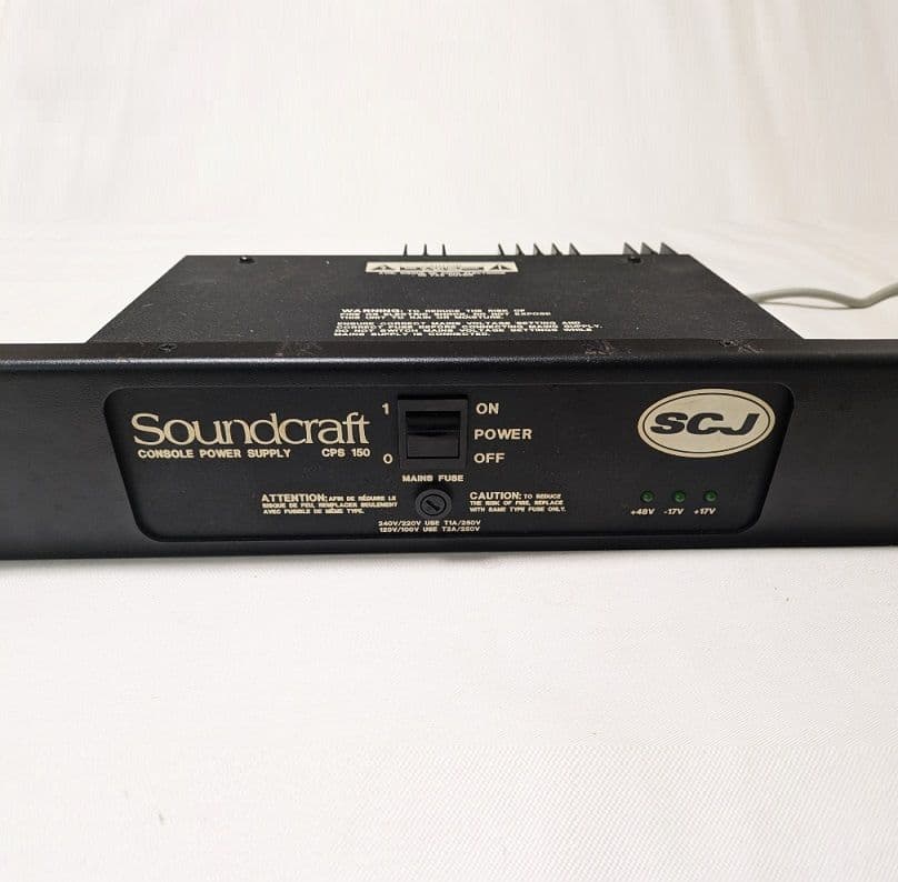 パワーサプライ　Soundcraft CPS150 (ラックマウントパネル付き)