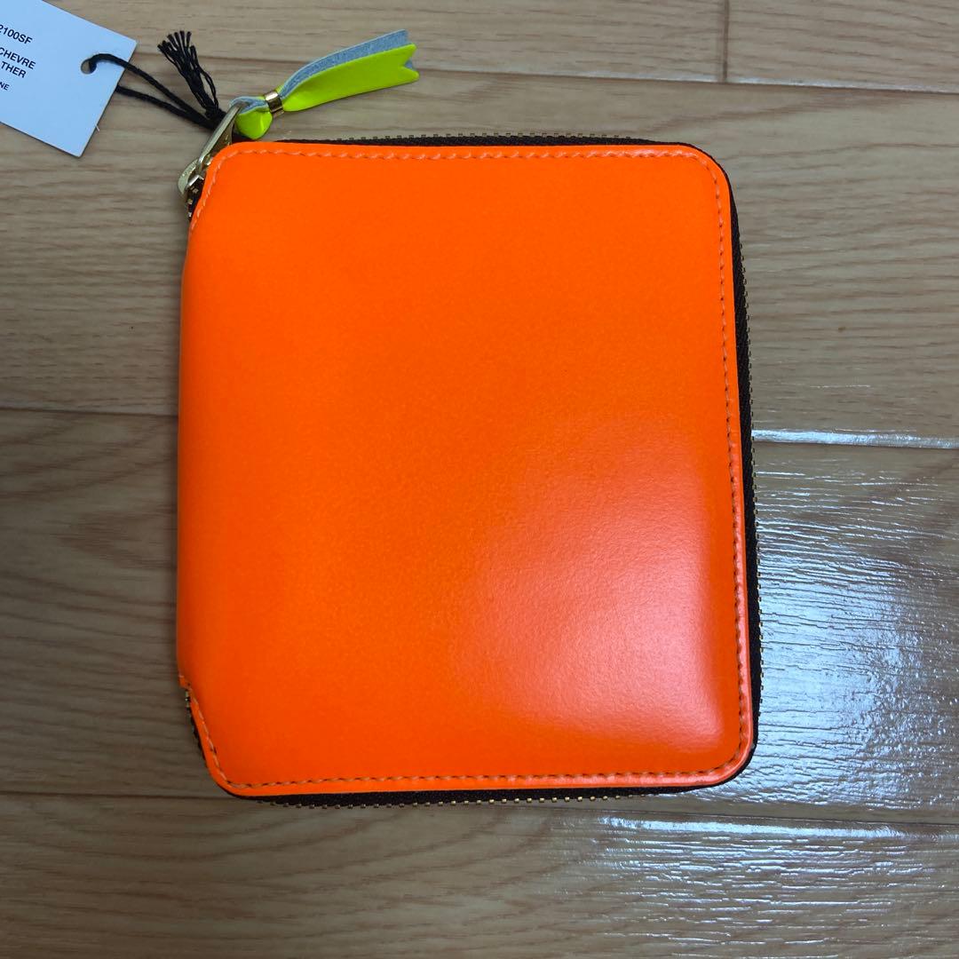 ウォレット コム デ ギャルソン SA2100SF SUPER FLUOミニ財布