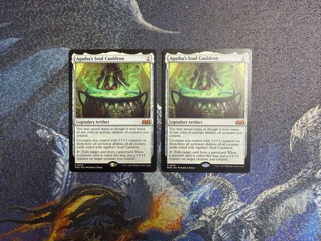 【最安値】MTG アガサの魂の大釜　英語版　2枚 最安値】アガサの魂の大釜 英語版 2枚