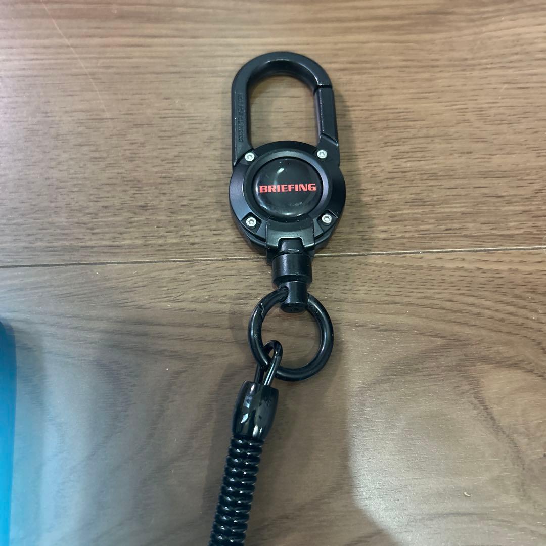 ユピテル ゴルフナビYGN7100 ブリーフィングカラビナキーリングフック付き