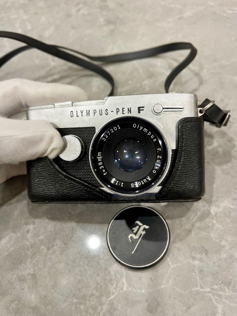 Olympus Pen FT フィルムカメラ Olympus Pen FT Camera Kit with 38mm f1.8 Lens (No Meter) | Blue