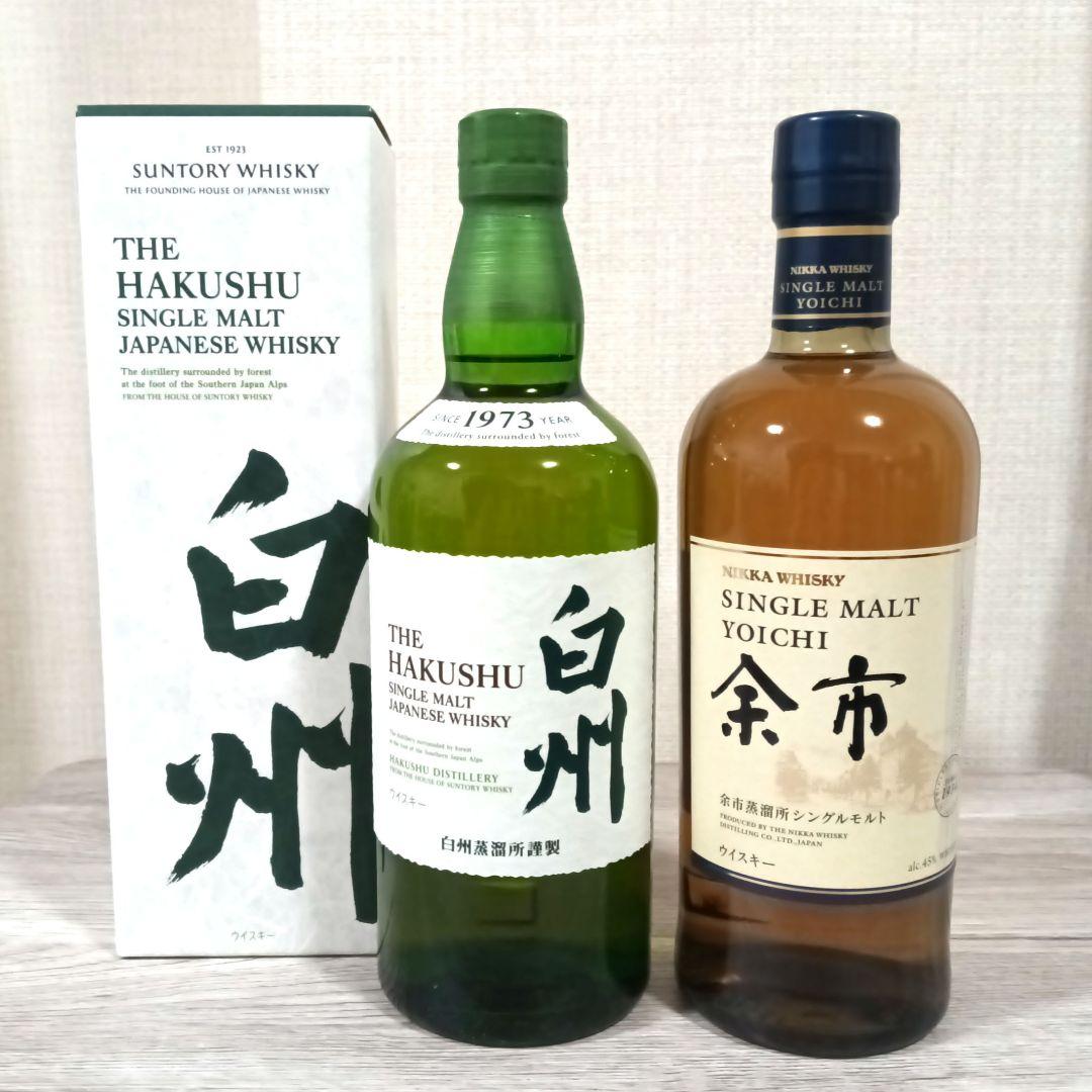 シングルモルトウィスキー余市白洲セット