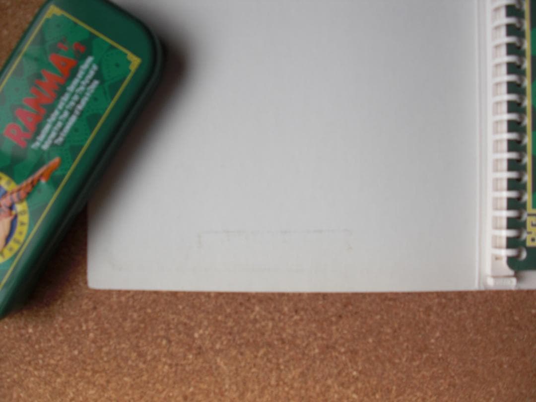 らんま1/2　バインダー、ペンケース、２点セット　文房具当時物平成レトロ希少レア