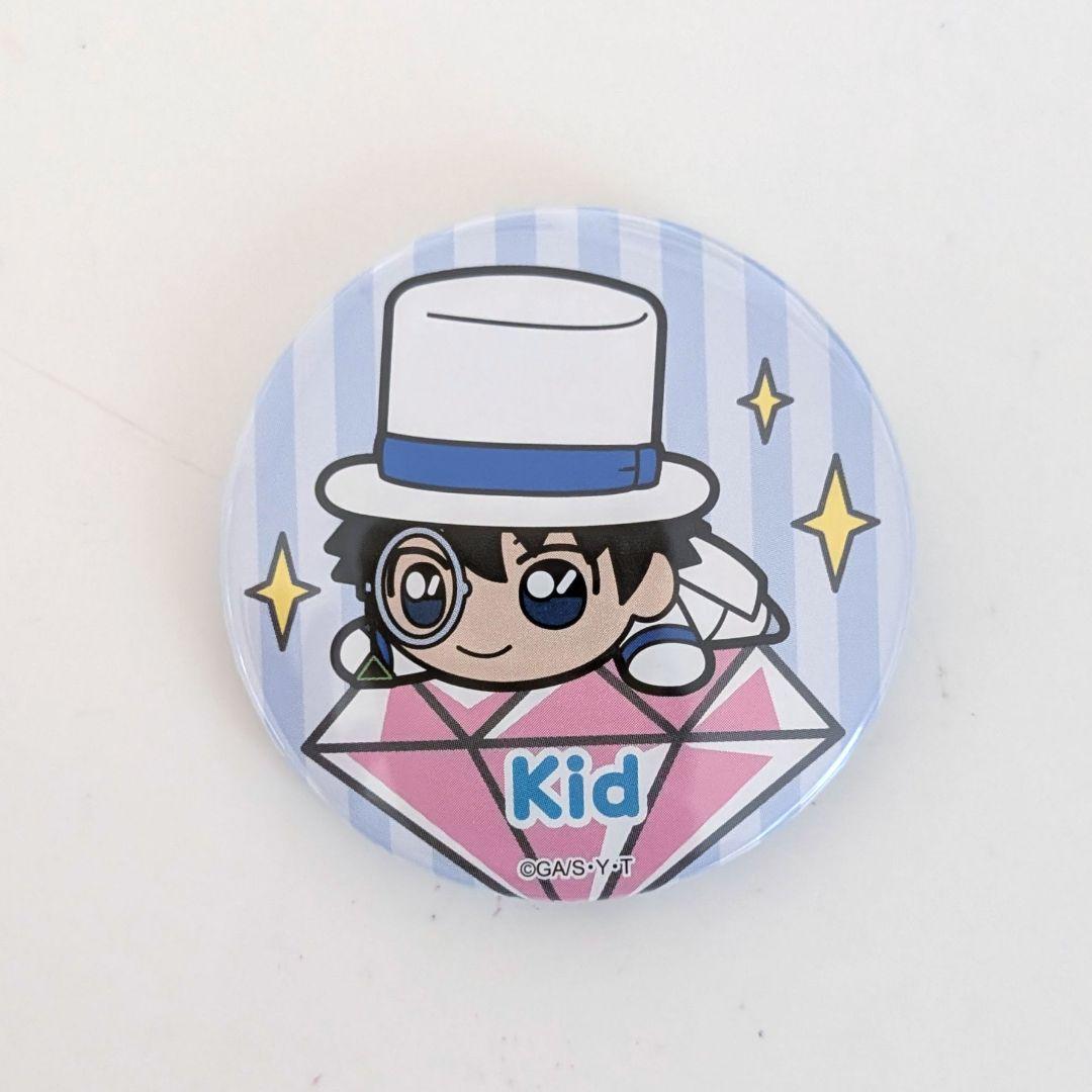 名探偵コナン 怪盗キッド 缶バッジ 寝そべり - メルカリ