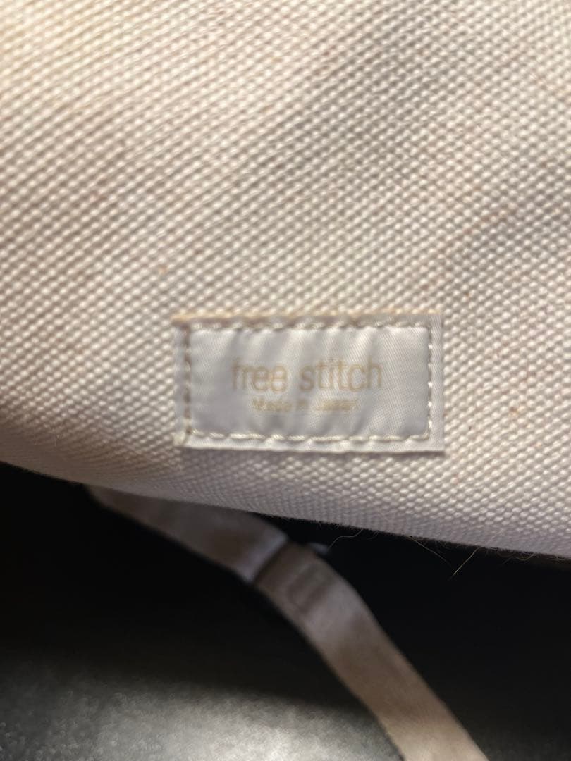 愛猫 愛犬のキャリーバッグ ホワイト free stitch