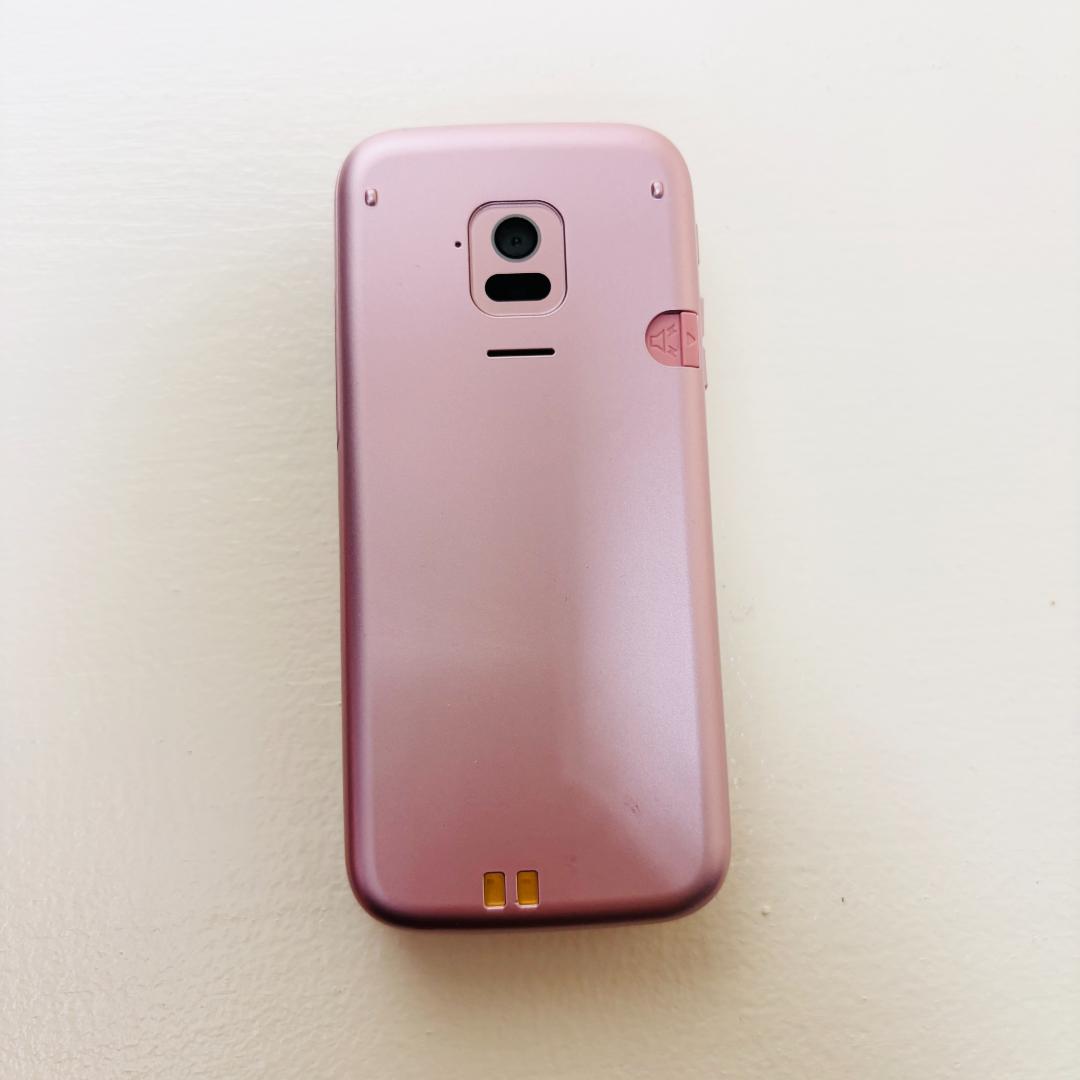 【極美品】NTTドコモ 富士通 らくらくホン F-01M ピンク docomo