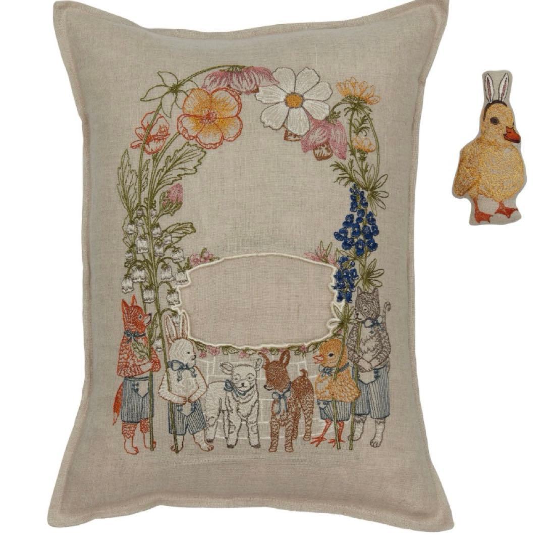 最終SALE⭐︎Coral&Tusk ドール付クッションカバー イースター アヒル