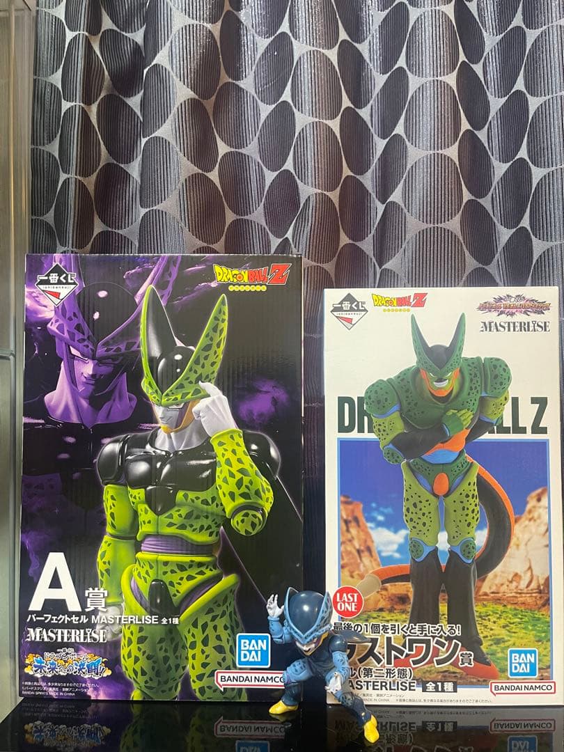 ドラゴンボール1番くじセル3体セット