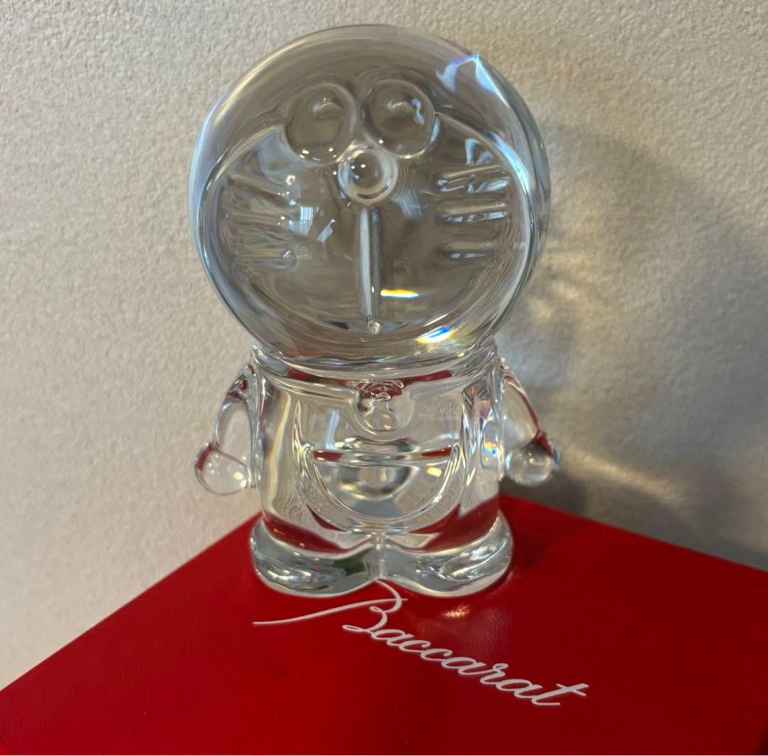 Baccarat バカラ クリスタル ドラえもん フィギュリン オブジェ 置物