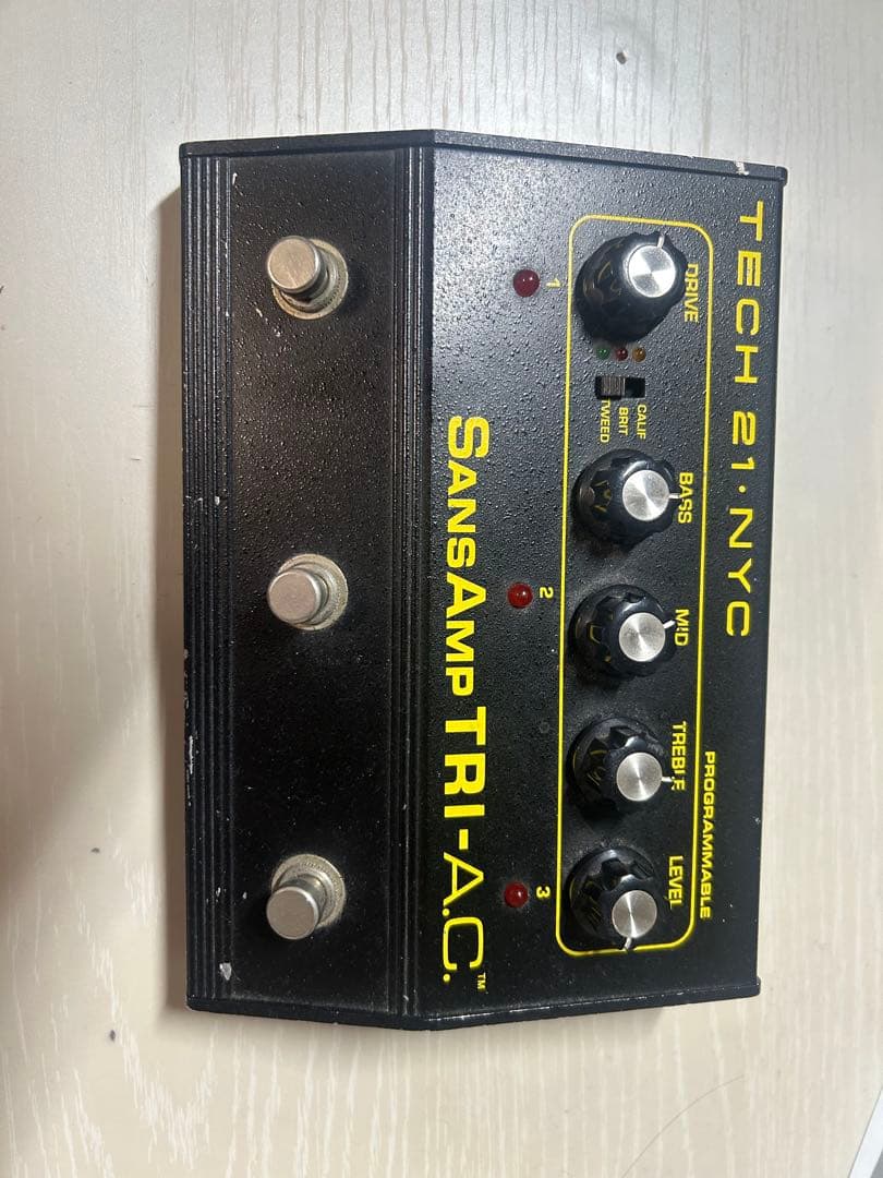 TECH 21 NYC SansAmp TRI-AC - メルカリ