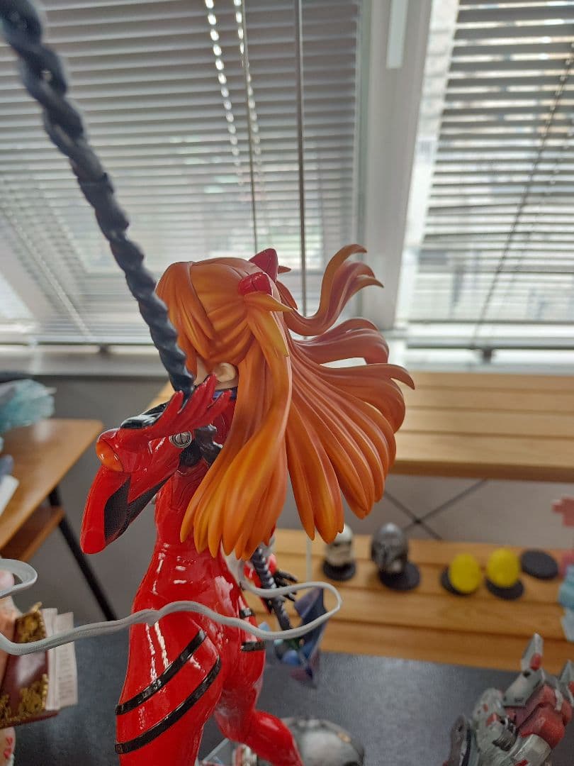 【訳あり】エヴァンゲリオン　ワンダースタチュー　式波・アスカ・ラングレー