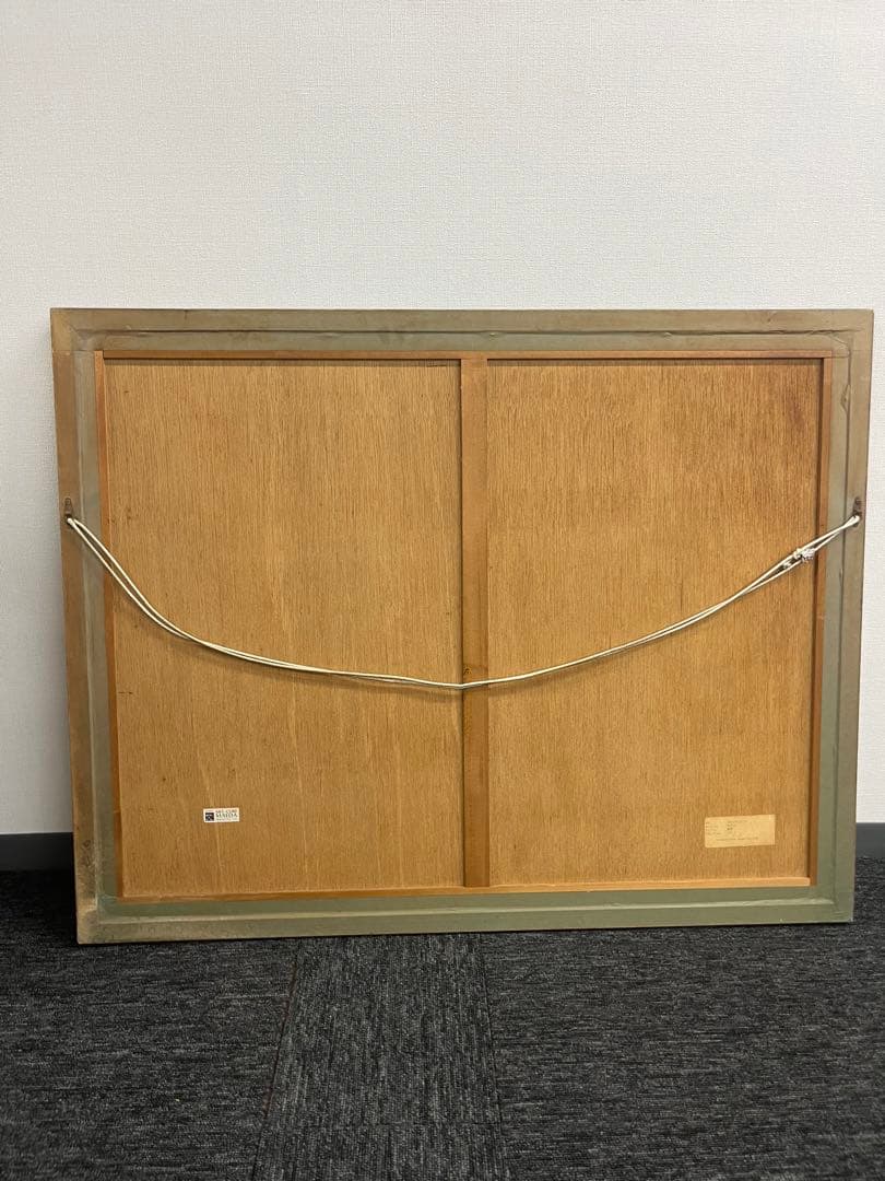 リトグラフ モティ 乗馬 107/120 直筆サイン 美術品・アンティーク