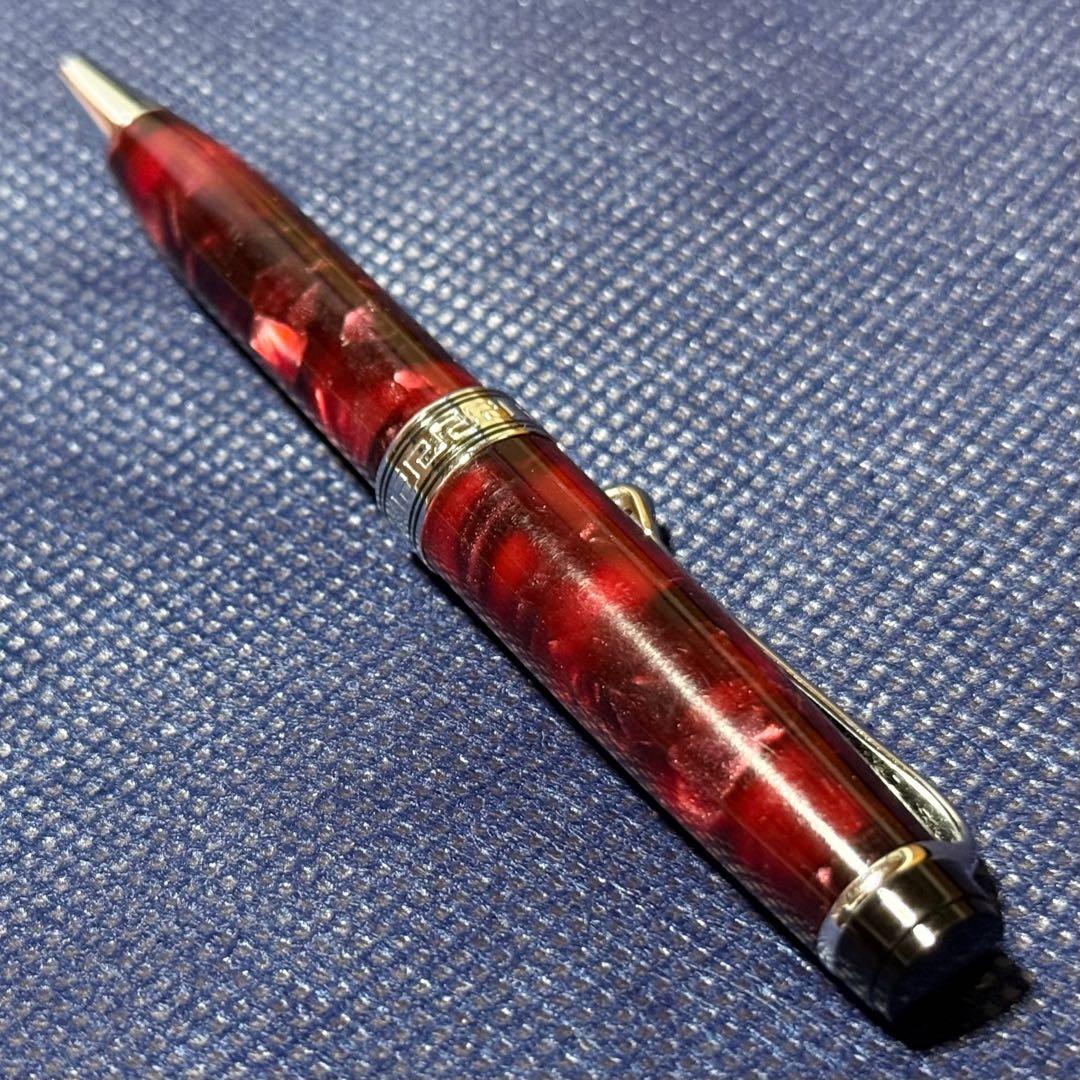 AURORA ミニ オプティマ ボールペン 4C D1 規格 アウロラ 赤色 - メルカリ