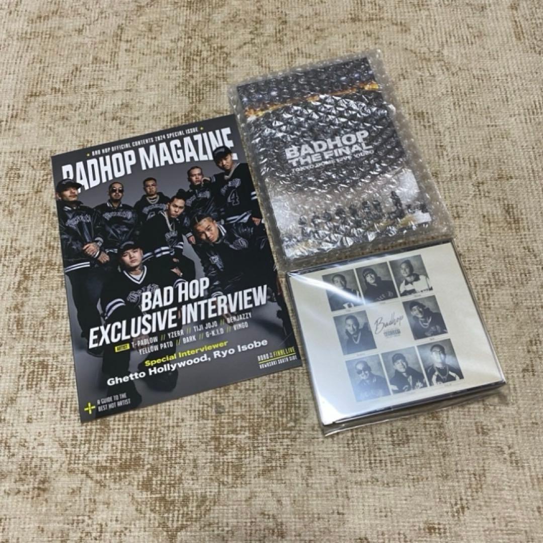 BADHOP DVD CD マガジン　新品