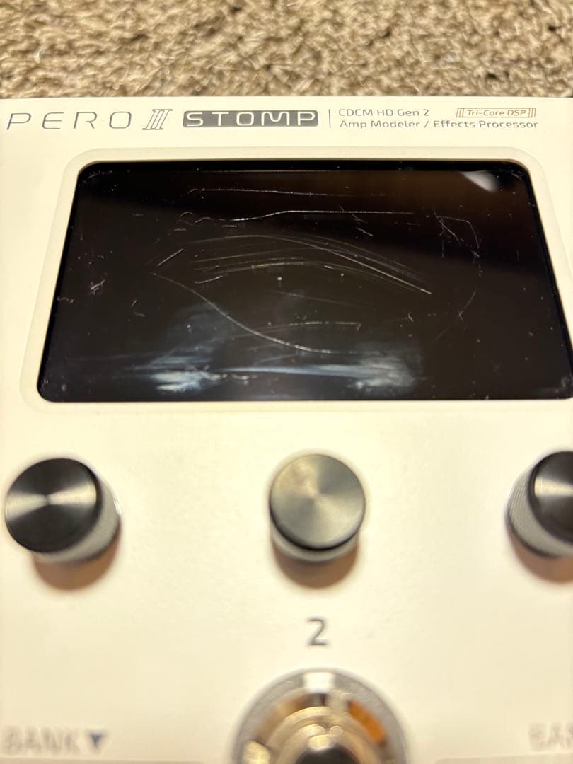 Hotone Ampero II Stomp ギターエフェクター