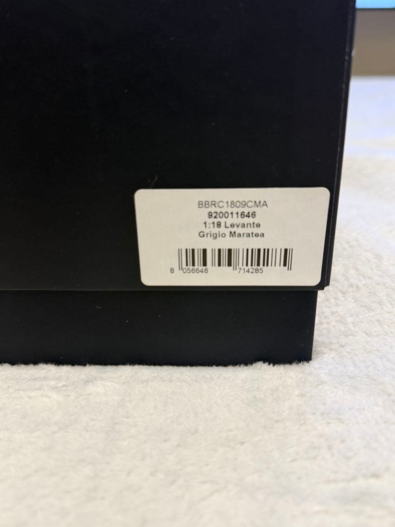 【未使用品】マセラティ レヴァンテ モデルカー グレー 1/18 BBR製