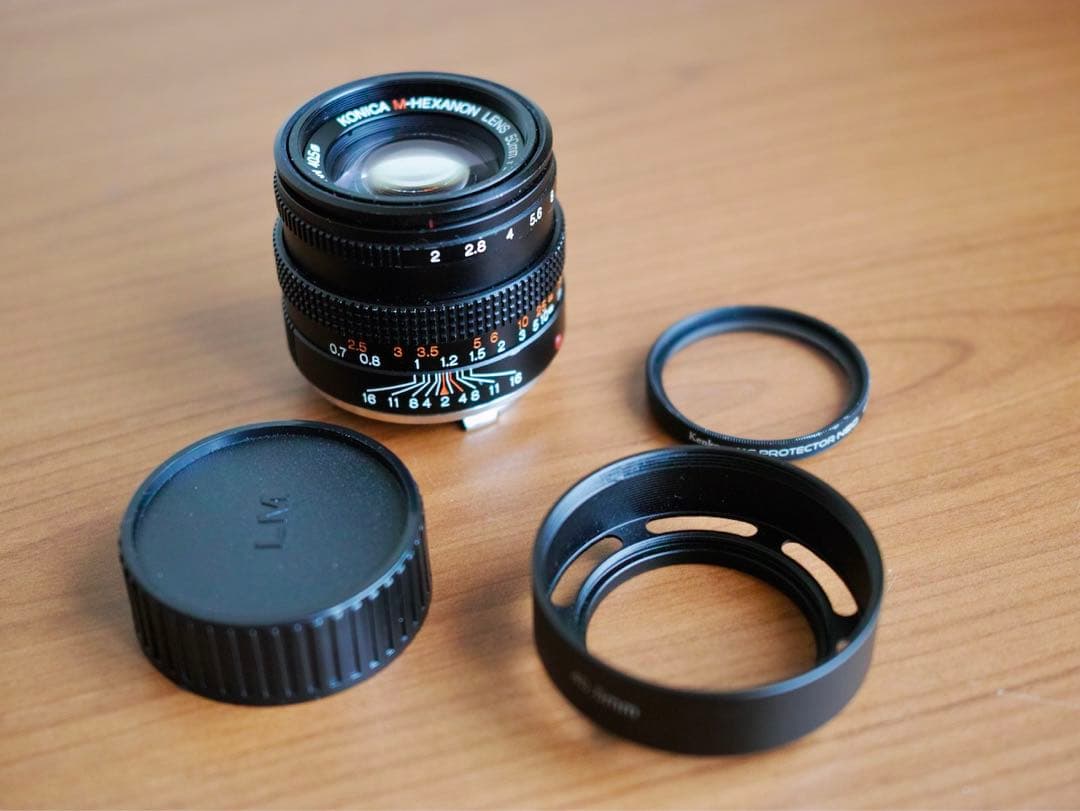 ライカ Mヘキサノン 50mm F2 ズミクロン コニカ Hexanon