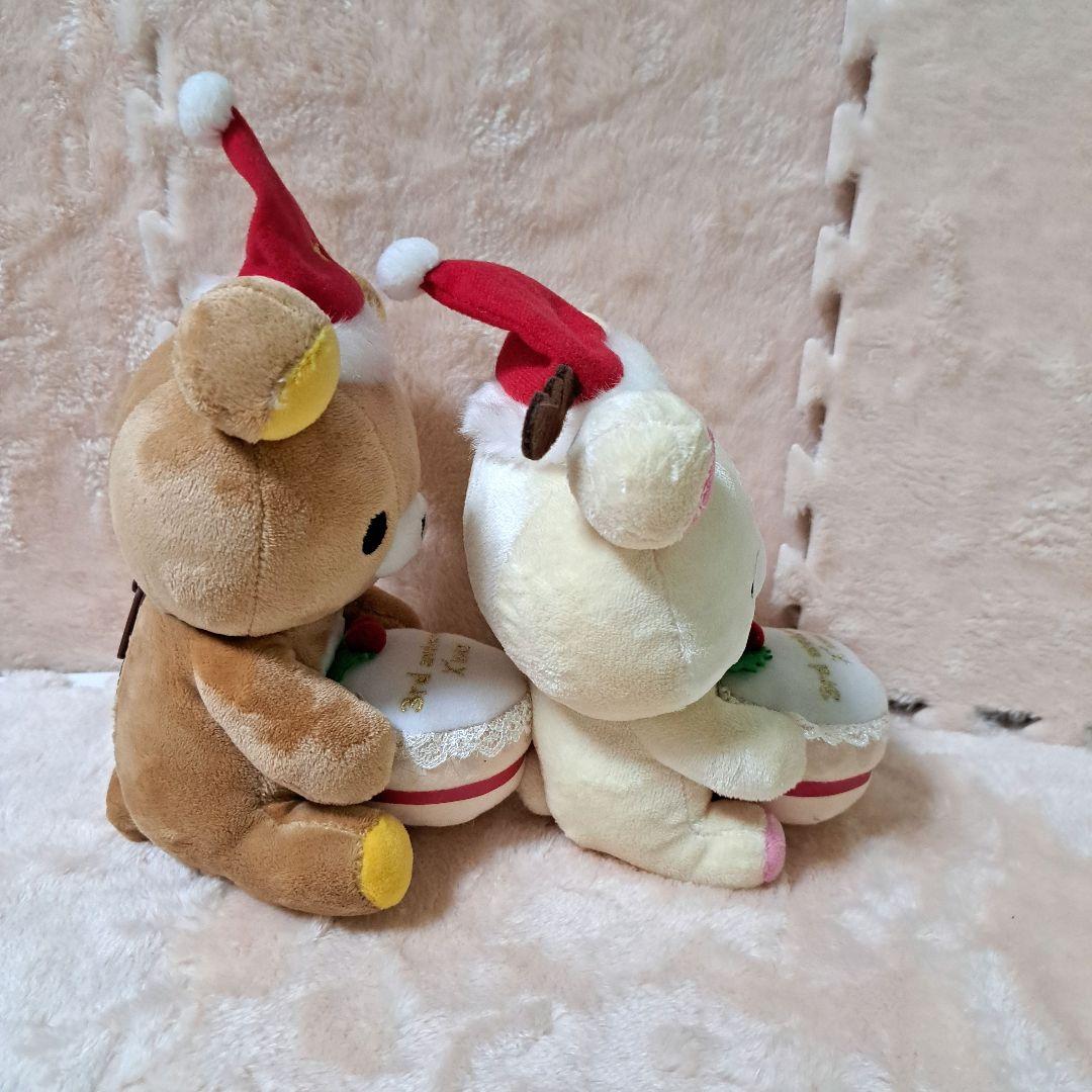 限定販売品 2006 当時物 リラックマ クリスマスぬいぐるみ 2体セット
