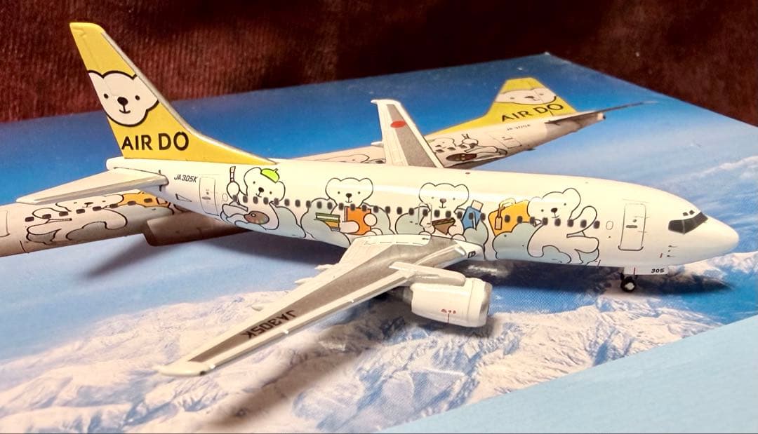 AIR DO ボーイング737-500 JA305K ベア・ドゥ 特別塗装機 - メルカリ