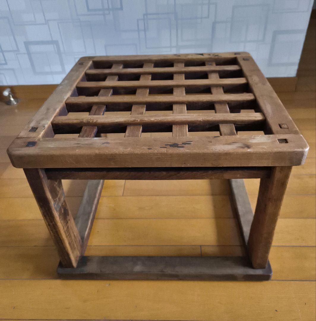限定値下げ】木製 格子状座卓 やぐらこたつ 昭和レトロ 古民家