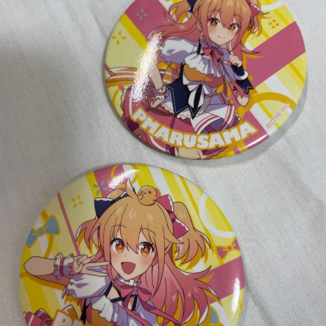 P丸様。缶バッジ 2点セット - メルカリ