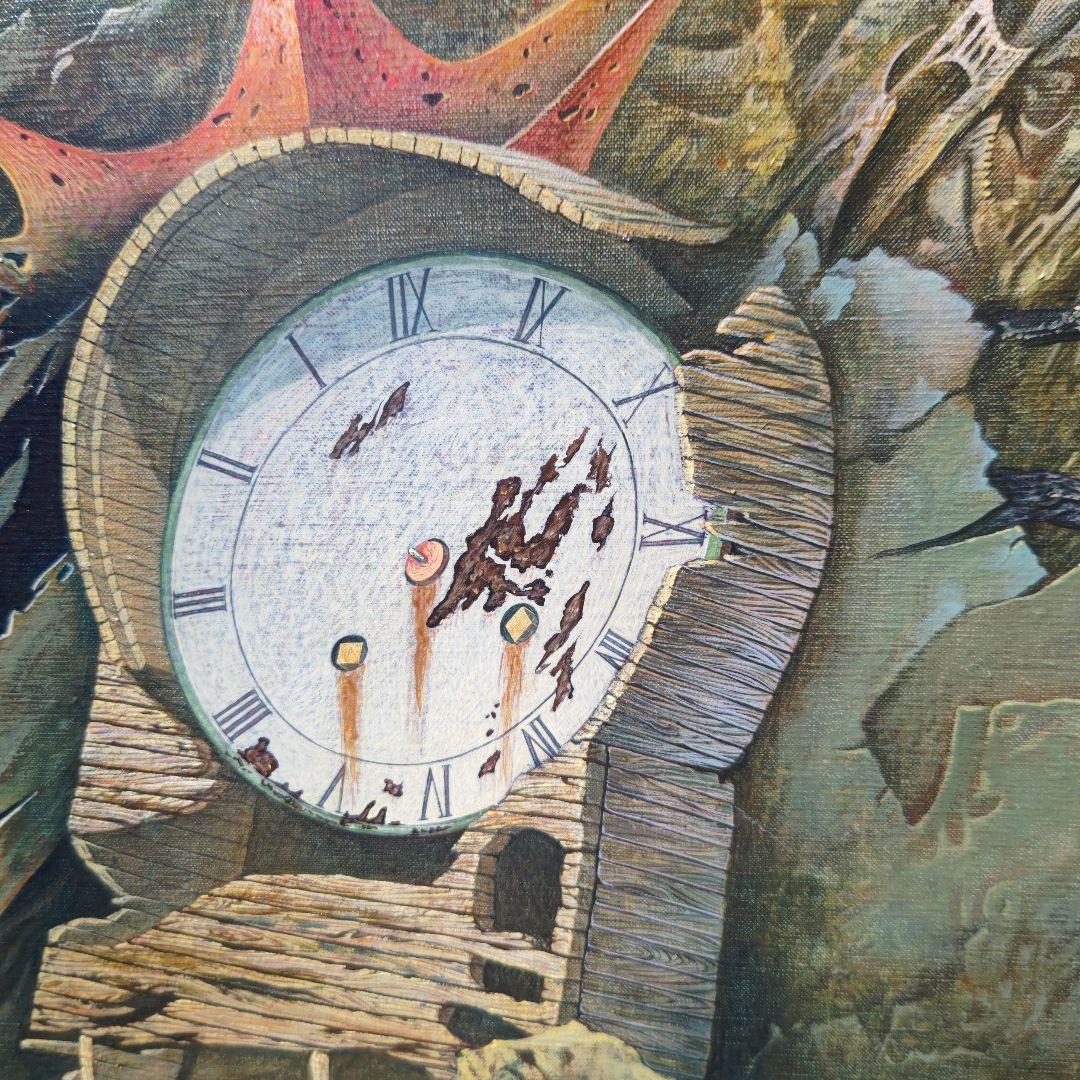 塚本聰「MURMUR」S100号、独立展出品、渾身の最高最大傑作、美術館収蔵