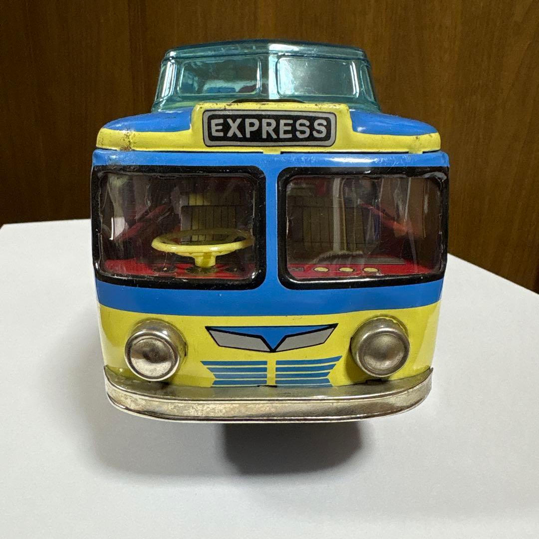 ブリキ　レトロバス　ビスタコーチ