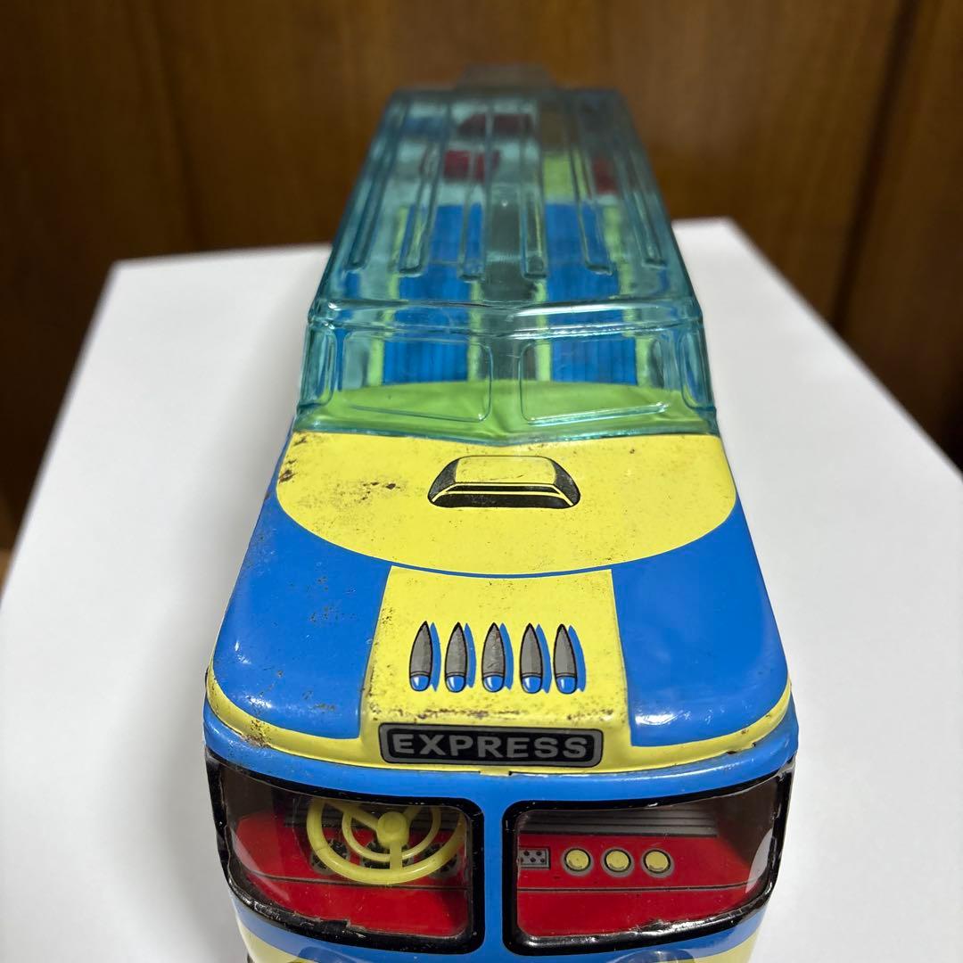 ブリキ　レトロバス　ビスタコーチ