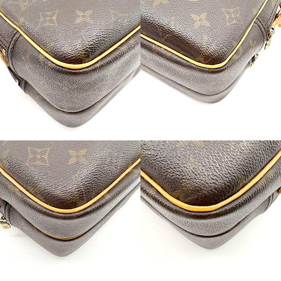 【美品】 VUITTON リポーターPM ショルダーバック　斜め掛け　モノグラム