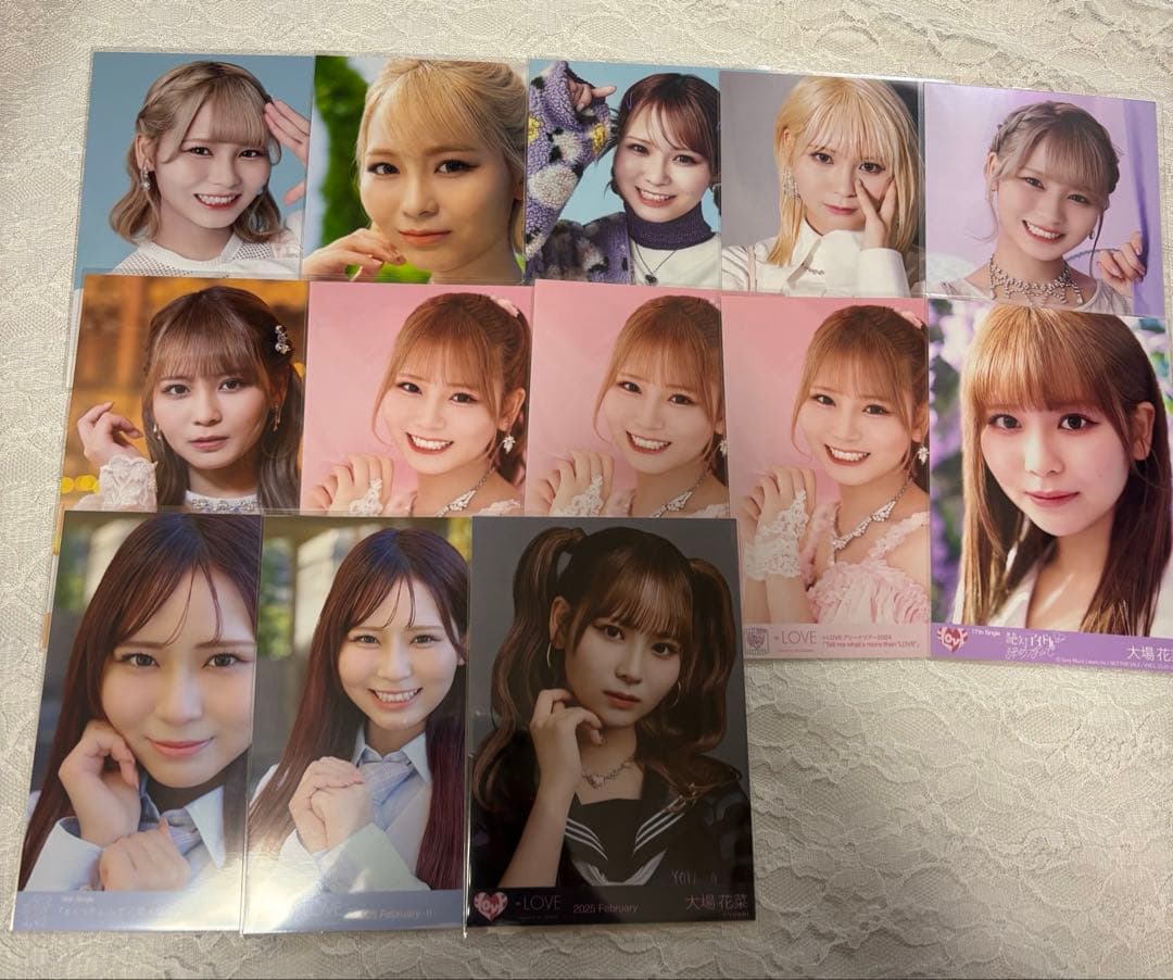 LOVE 大場花菜 生写真 まとめ売り 54枚 イコラブ 大場花菜 まとめ売り