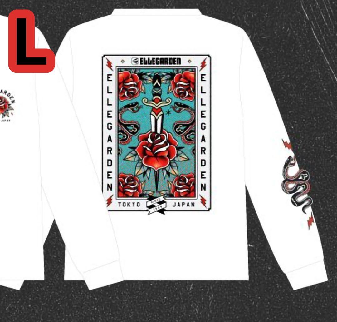 新品未開封】ELLEGARDEN ロンT 白 L - メルカリ