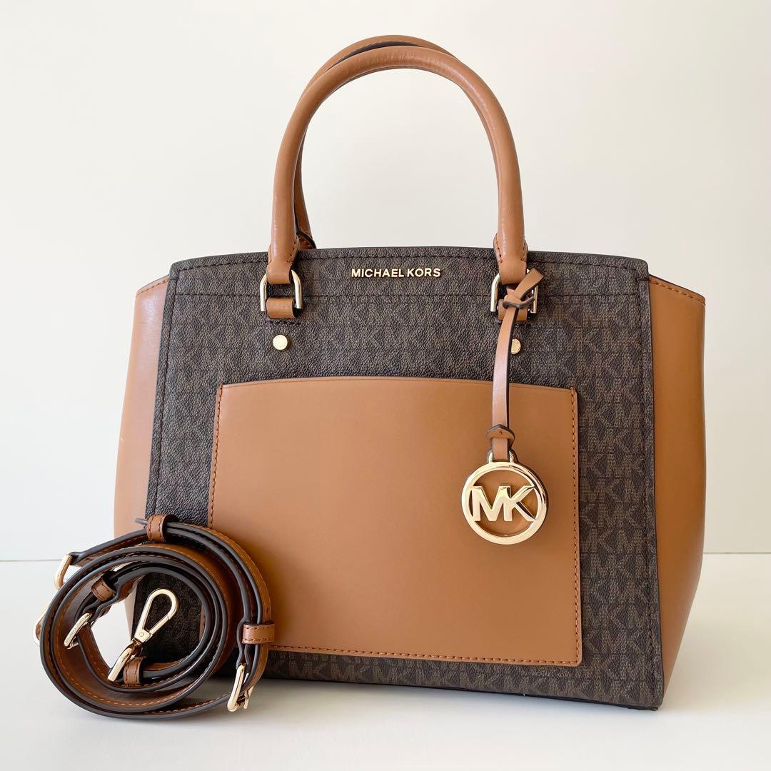【極美品】MICHAEL KORS 2way ハンドバッグ PARK サッチェル