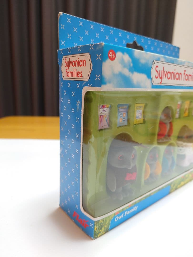 超希少】シルバニアファミリー ふくろうファミリーセット Flair社製